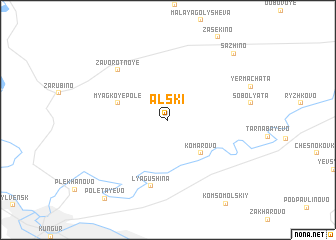 map of Alski