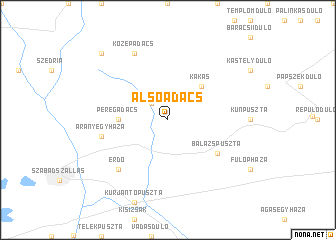 map of Alsóadacs