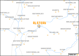 map of Alstead