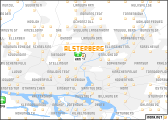 map of Alsterberg