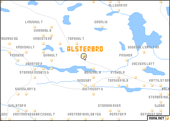 map of Alsterbro