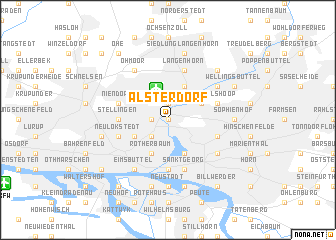 map of Alsterdorf