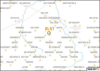 map of Alst