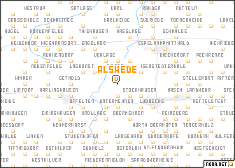 map of Alswede