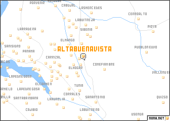 map of Alta Buena Vista