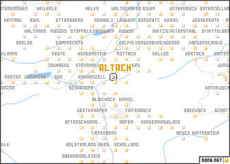 map of Altach