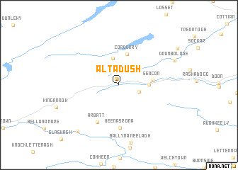 map of Altadush