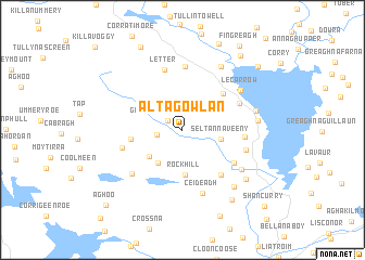 map of Altagowlan