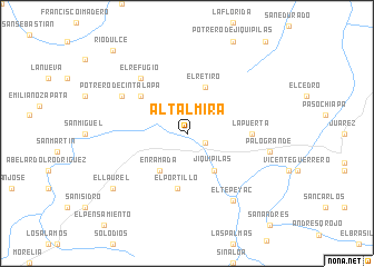 map of Altalmira