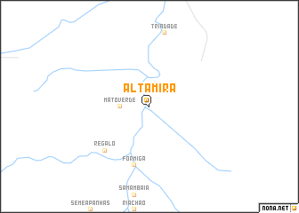 map of Altamira