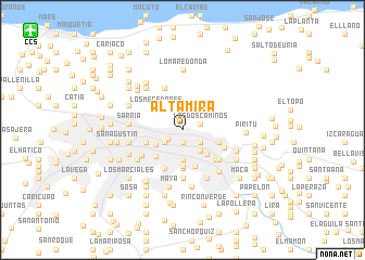 map of Altamira