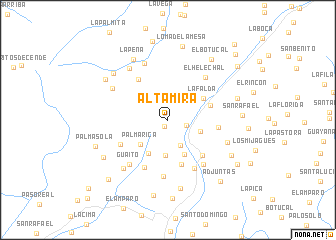 map of Altamira