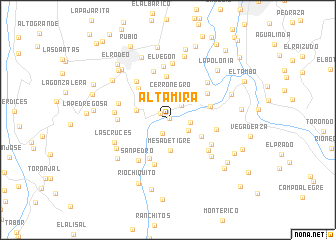 map of Altamira