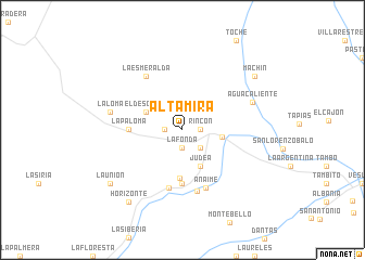 map of Altamira