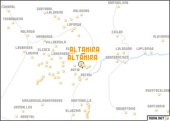 map of Altamira