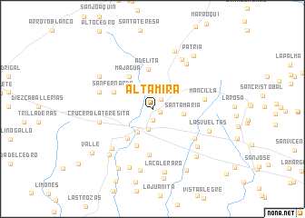 map of Altamira