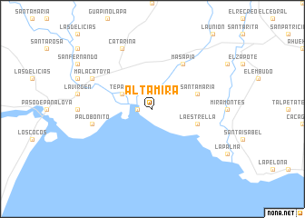 map of Alta Mira