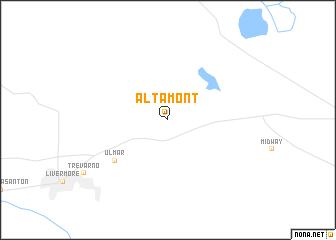 map of Altamont