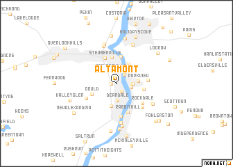 map of Altamont