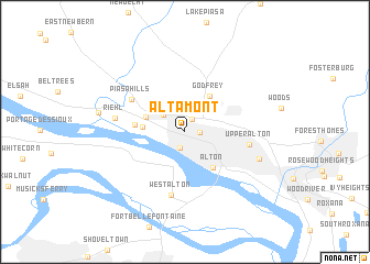 map of Altamont