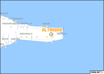 map of Altamora