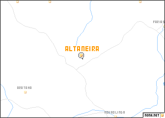 map of Altaneira