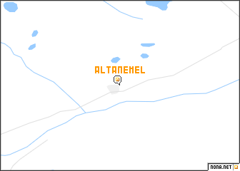 map of Altan Emel