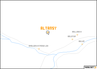 map of Altansy