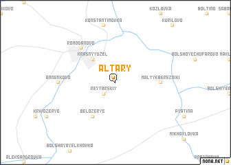 map of Altary