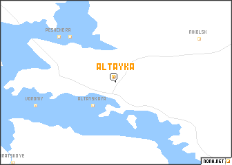 map of Altayka