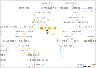 map of Altbach