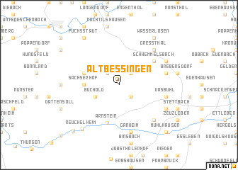 map of Altbessingen