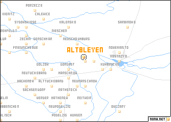 map of Altbleyen