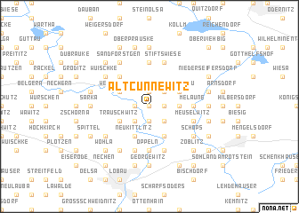 map of Altcunnewitz