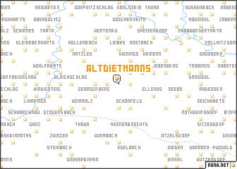 map of Altdietmanns