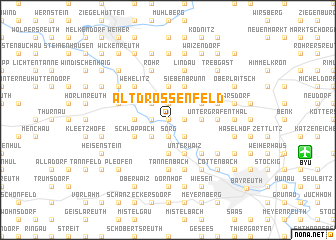 map of Altdrossenfeld