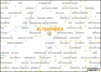 map of Altdürnbuch