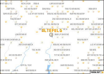 map of Altefeld