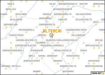 map of Āltemchī