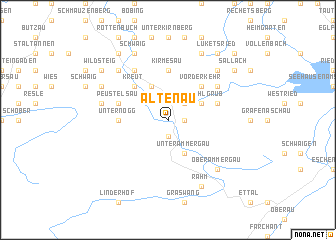 map of Altenau