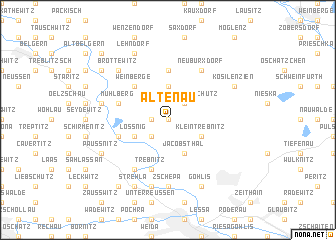 map of Altenau