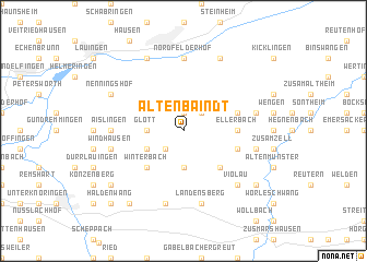 map of Altenbaindt