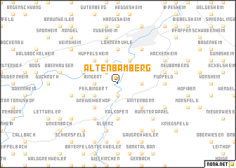 map of Altenbamberg