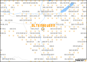 map of Altenbeuern