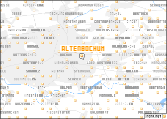 map of Altenbochum