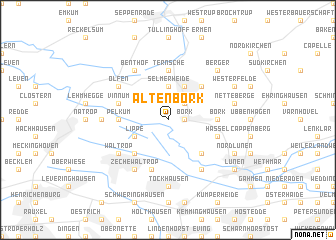 map of Altenbork
