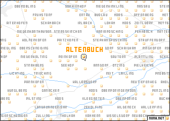 map of Altenbuch