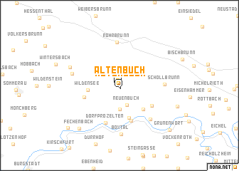 map of Altenbuch