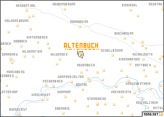 map of Altenbuch