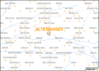 map of Altenbunnen